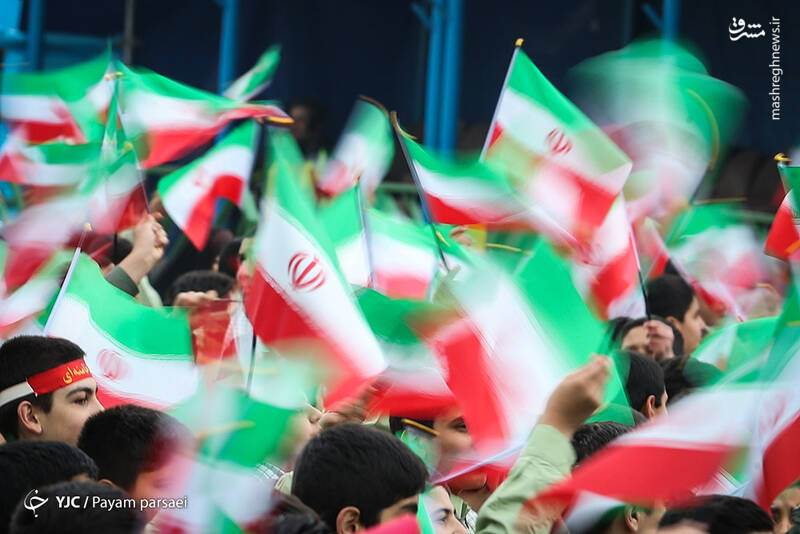 سخنرانی روحانی در جشن ۲۲ بهمن