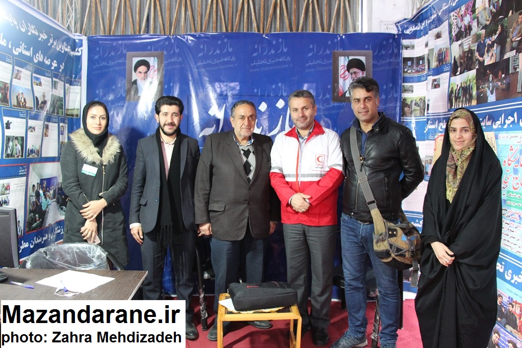استقبال مردم و مسئولان از غرفه مازندرانه در نمایشگاه دستاوردهای انقلاب اسلامی آمل