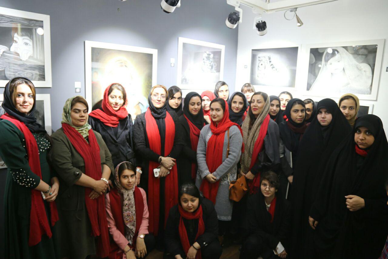 برگزاری نمایشگاه نقاشی در گالری پریژا بابل