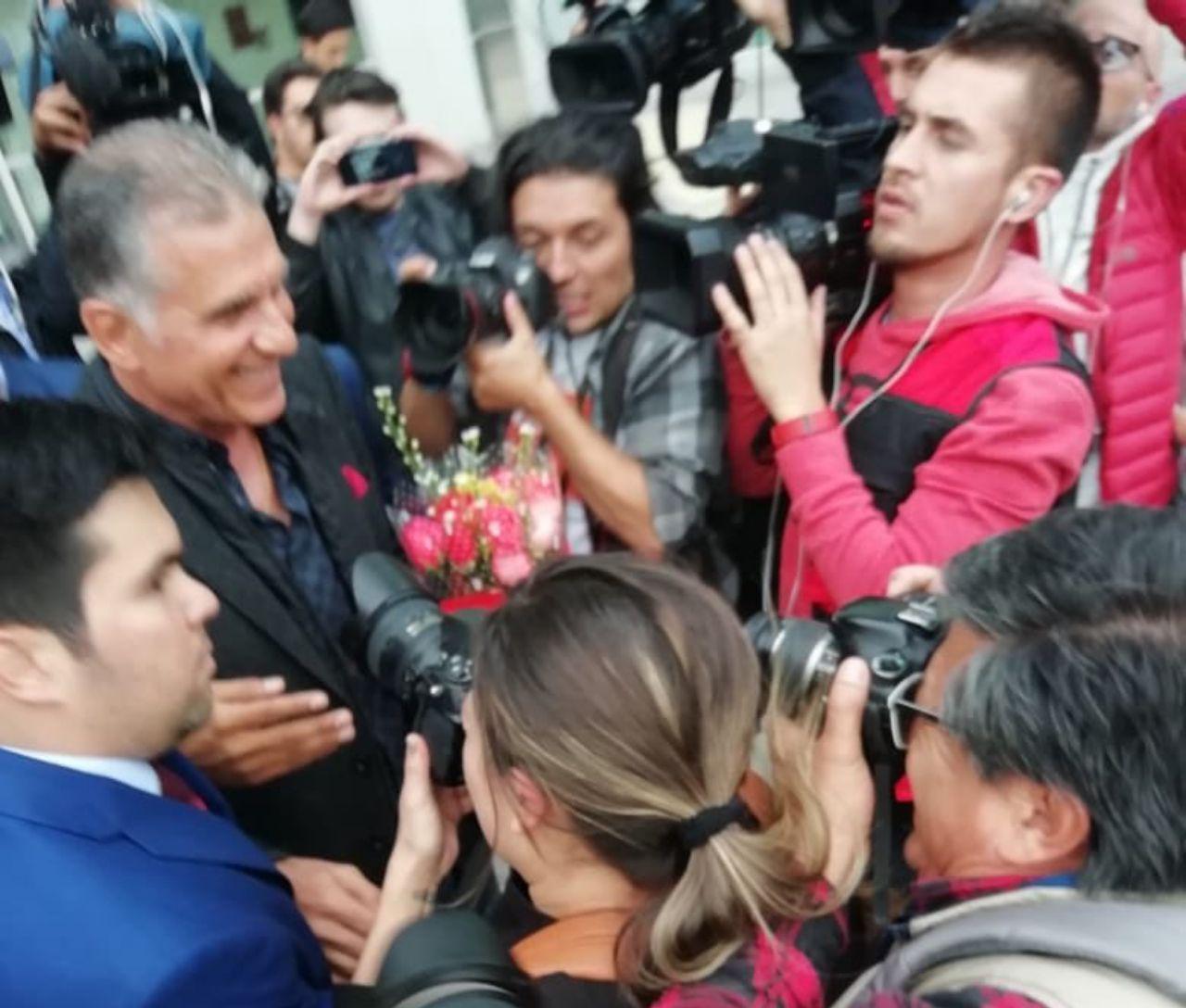 فیلم/ سورپرایز یک ایرانی برای کی روش در کلمبیا