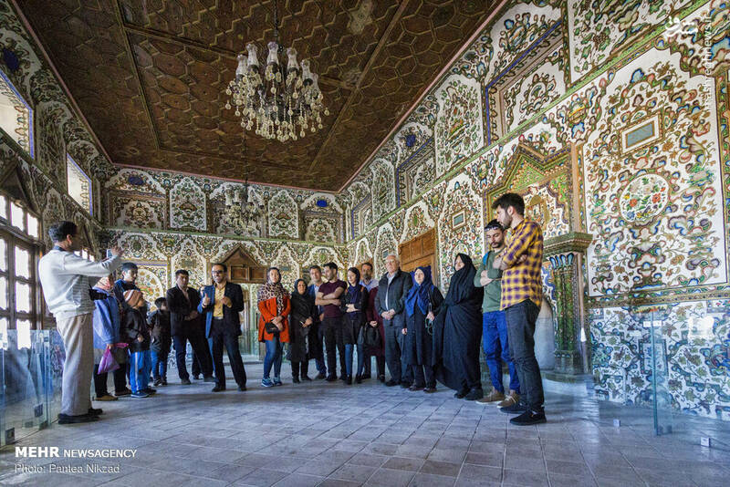 عکس/ گردشگران نوروزی در قلعه چالشتر
