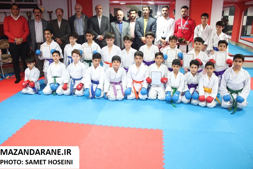 باشگاه کاراته المپیک در آمل قهرمان پروری می کند+ عکس