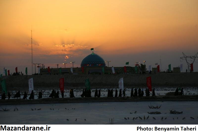 تصاویری ناب از اردوی راهیان نور زائران آملی