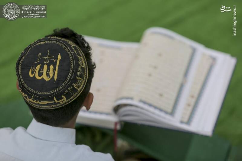 محفل قرآنی نوجوانان در حرم علوی