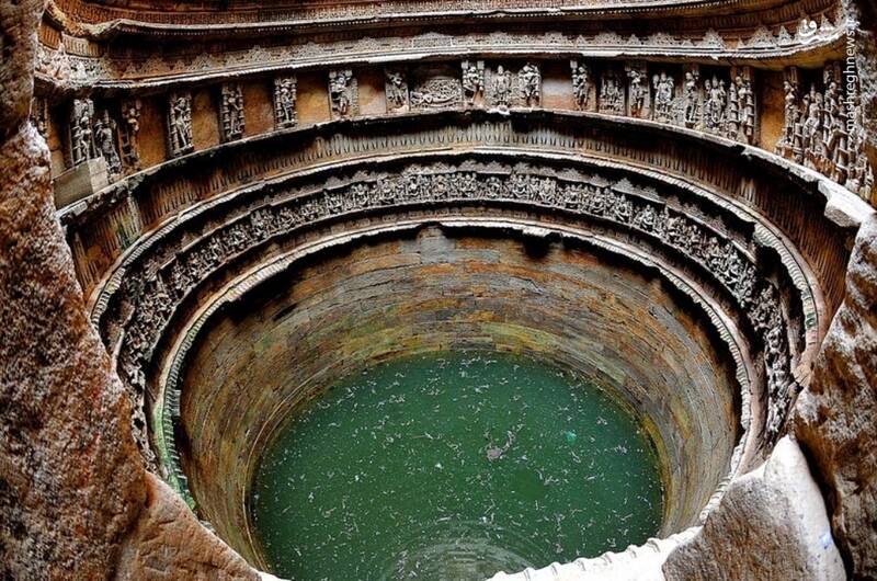 زیباترین چاه دنیا در هندوستان