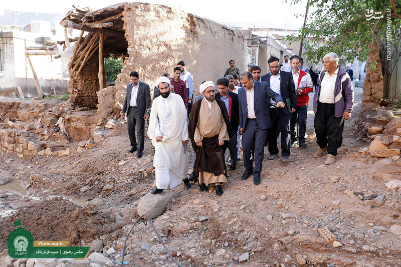 عکس/ تولیت آستان قدس رضوی در مناطق سیل زده