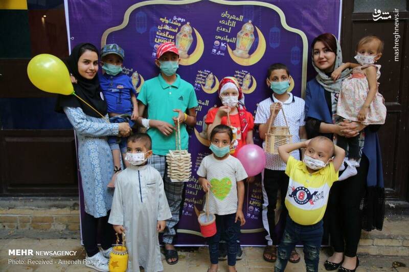 عکس/ کودکان سرطانی در جشنواره ساخت فانوس