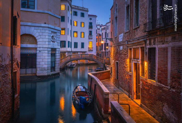 عکس/ شهری زیبا بر روی آب