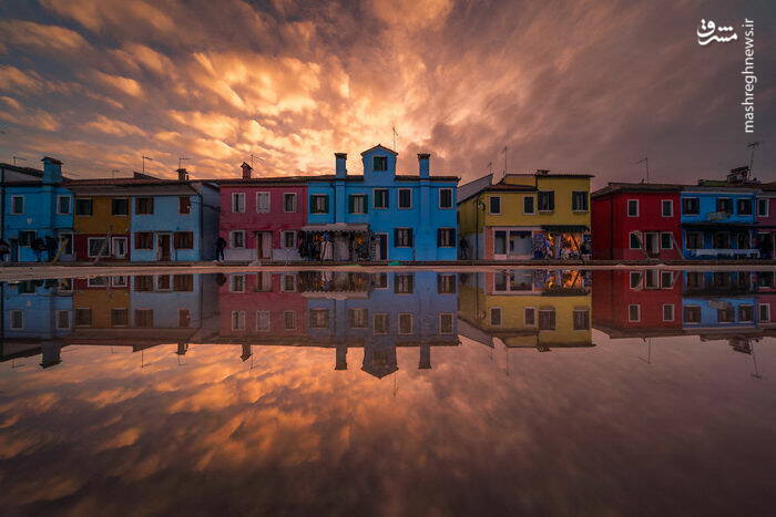 شهری زیبا بر روی آب