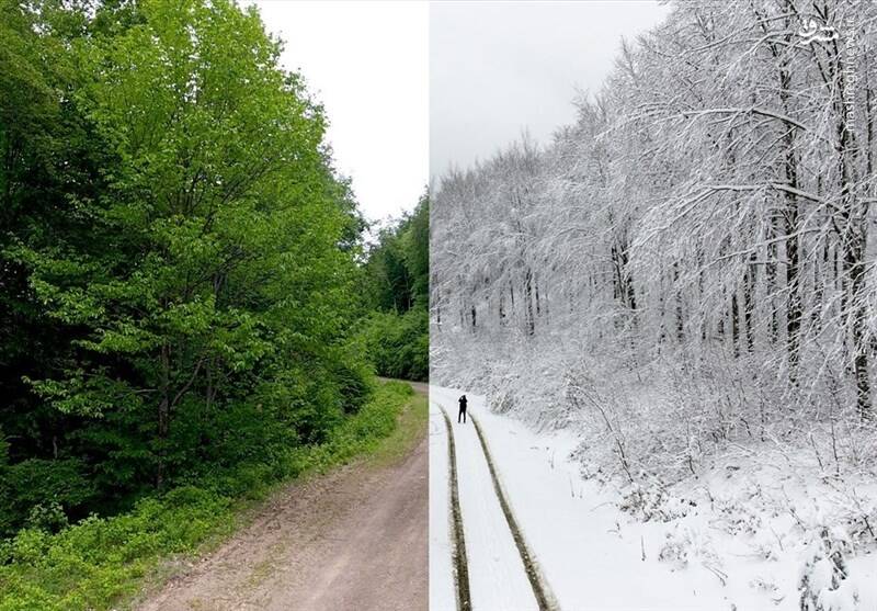 تصاویر هوایی زمستانی و تابستانی از ترکیه