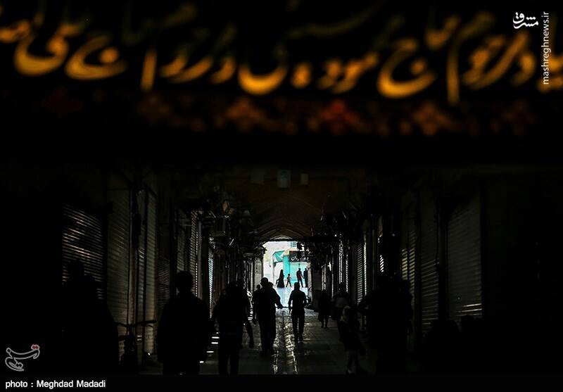 عزاداری شهادت امام صادق(ع) در بازار تهران