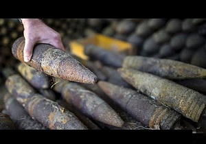 پیدا شدن یادگاری های مرگبار جنگ جهانی دوم در آلمان + فیلم