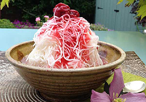 دسر تابستانه ای که در گرمای یزد دل گردشگران را خنک می‌کند + فیلم