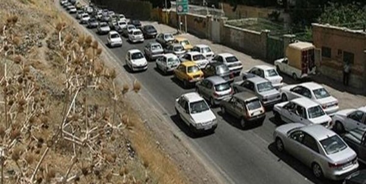 ترافیک پرحجم و روان در معابر منتهی به «مسجدسلیمان»