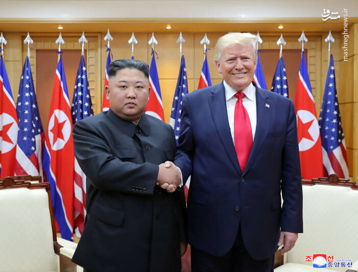 تصاویر رسانه‌های کره شمالی از دیدار ترامپ و اون