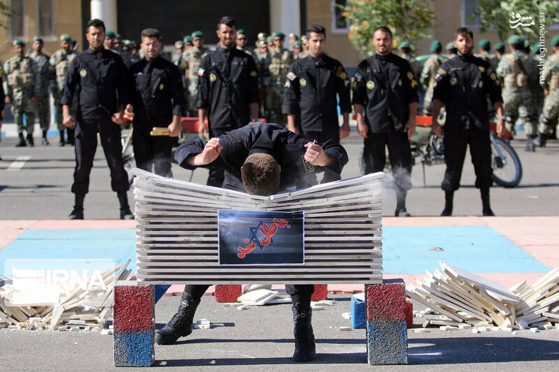 صبحگاه عمومی تیپ ۲۵ واکنش سریع ارتش