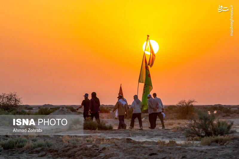 حرکت کاروان پیاده امام رضا(ع) قم