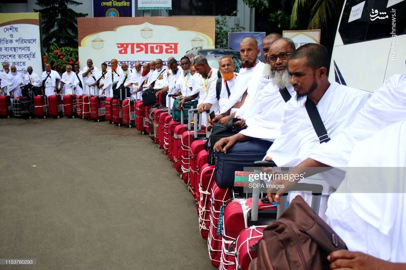 عکس/ ورود حجاج به سرزمین وحی