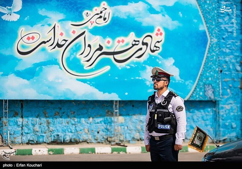 رزمایش گشت‌های نامحسوس پلیس راهور