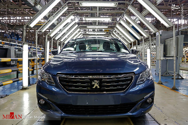 افتتاح خط تولید پژو۳۰۱