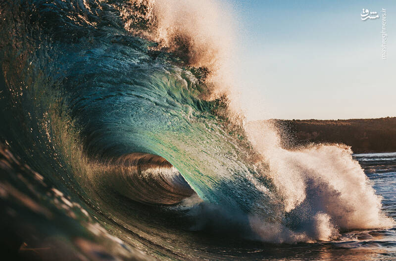 تصاویر خیره کننده از امواج خروشان دریا‎