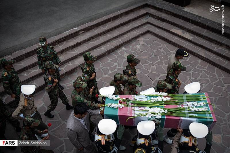 تشییع پیکر سرلشکر شهید حسین ادیبان