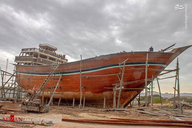 لنج‌سازی در قشم