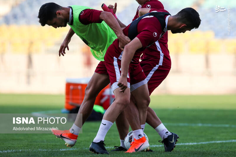 تمرین تیم فوتبال پرسپولیس