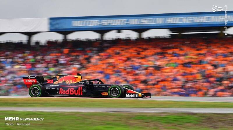 تصاویر مهیج از مسابقات فرمول یک