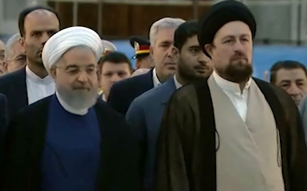 تجدید میثاق اعضای هیئت دولت با آرمان‌های امام خمینی (ره) + فیلم