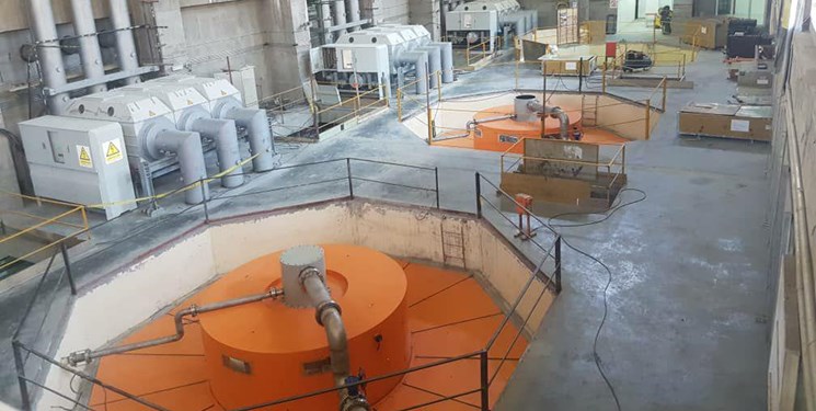 واحد دوم نیروگاه ۱۵۰ مگاواتی سردشت وارد شبکه سراسری برق شد