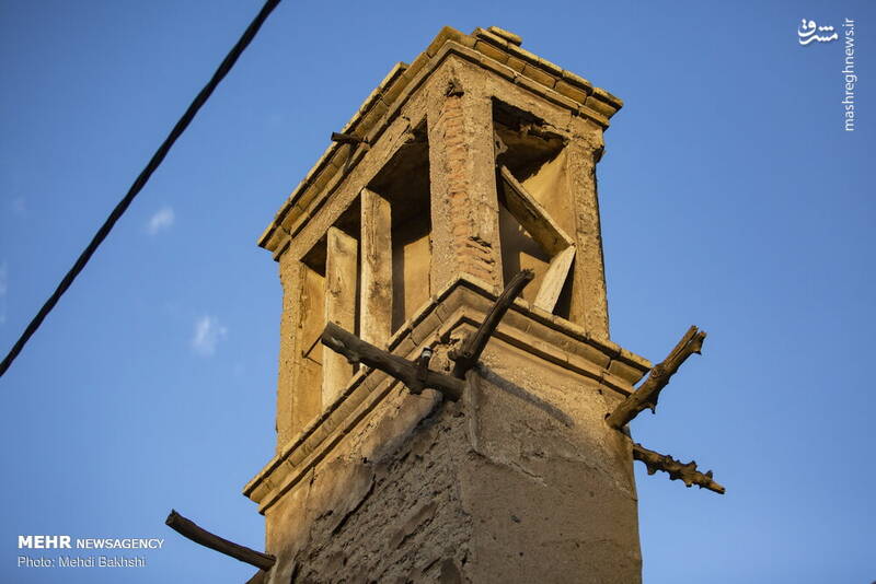 حال ناخوش معماری کهن در قم