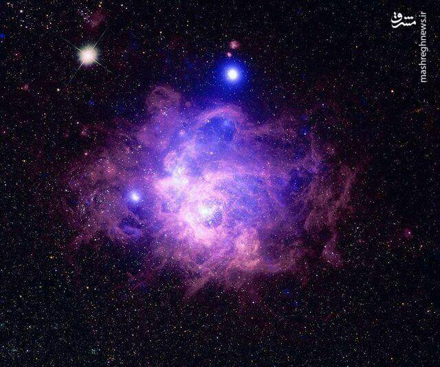 عکس شگفت‌انگیز ناسا از محل تولد ۲۰۰ ستاره‌