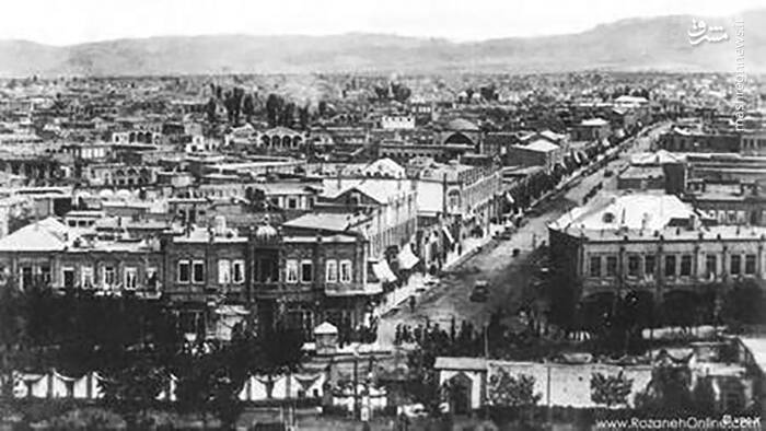 خیابان فردوسی تهران، ۶۴ سال قبل