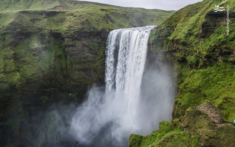 بزرگترین آبشار ایسلند