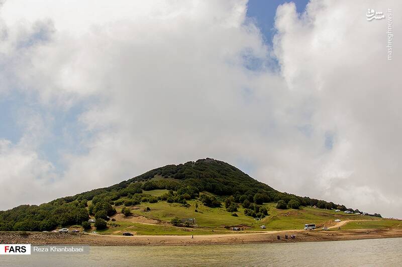 دریاچه‌ای بِکر و زیبا در اردبیل