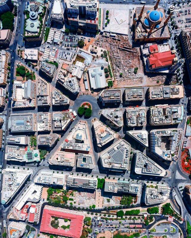 بیروت را از بالا ببینید