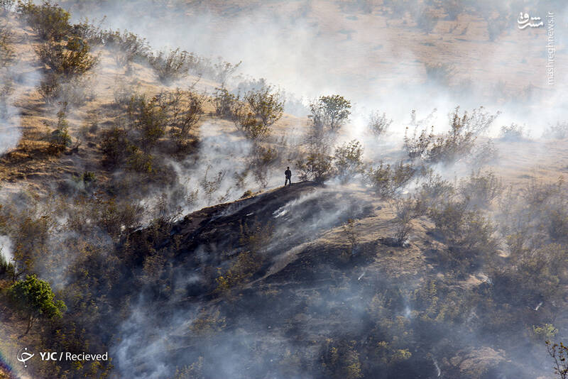 ارسباران همچنان می‌سوزد …