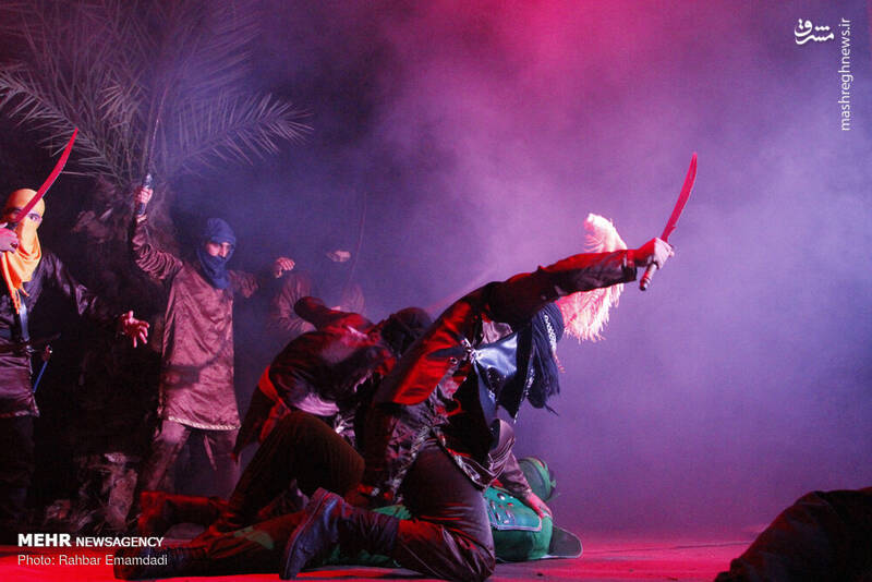 اجرای نمایش عاشورایی در بندرعباس