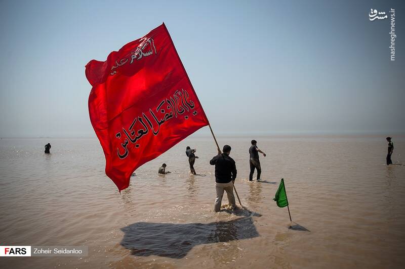 آغاز پیاده روی اربعین اهالی استان بصره