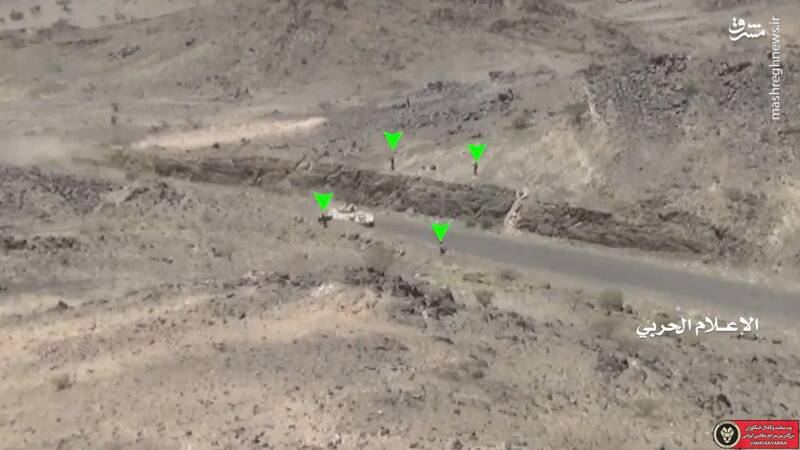 اولین تصاویر از لحظه عملیات “نصر من الله” یمنی‌ها