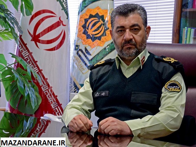 سارق حرفه ای در آمل به دام افتاد