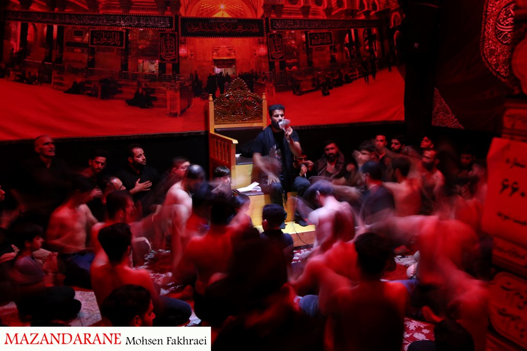 برپایی مراسم سوگواری هیئت جوادالائمه در شب چهارم محرم