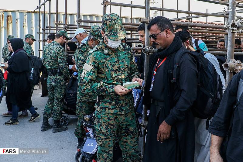 مرز مهران مملو از زائران «اربعین حسینی»