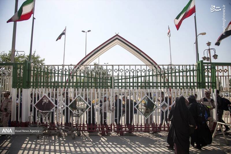 حال و هوای زائران اربعین در مرز خسروی