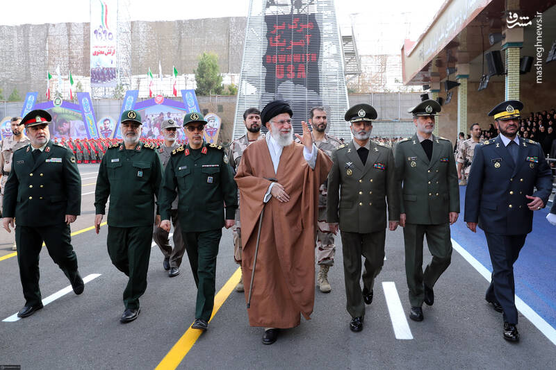 حضور رهبرانقلاب در دانشگاه‌ افسری ارتش