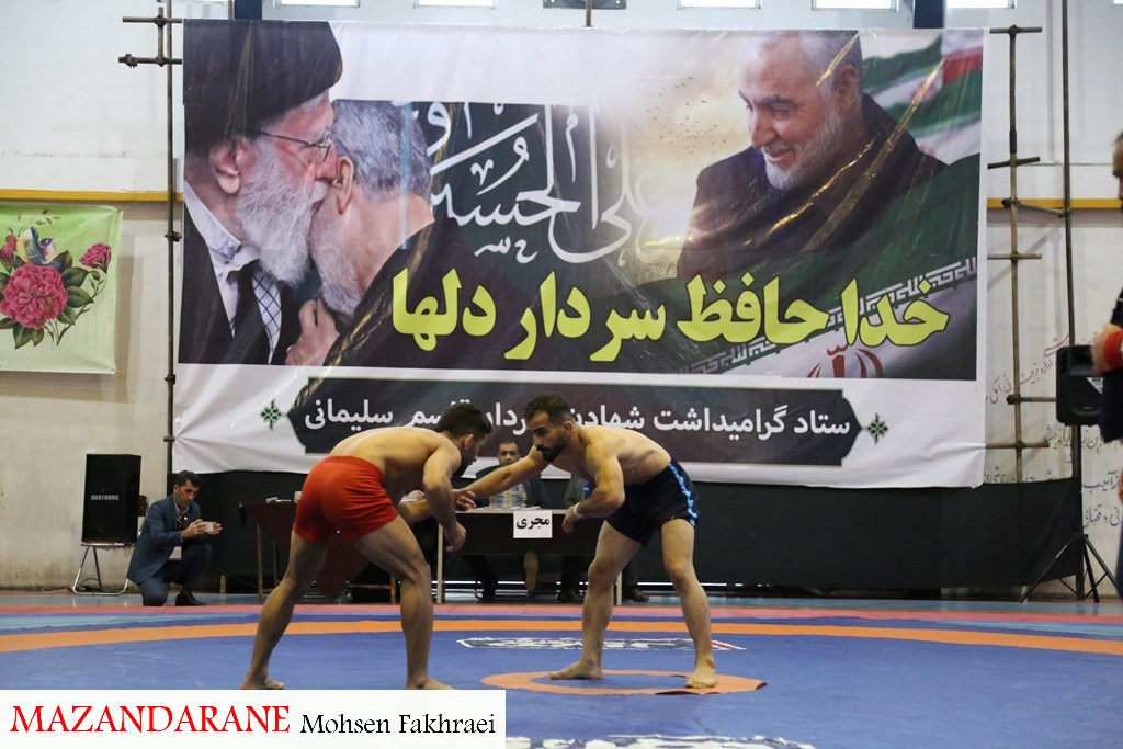 نخستین و بزرگترین مسابقات کشتی سنتی لوچو در آمل آغاز شد+ تصاویر