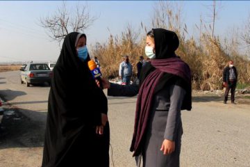 مانور اجرایی مبارزه با بیماری کرونا در روستاهای بخش مرکزی آمل