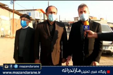 حضور فرمانداران و نمایندگان مجلس آمل و بابل در روستای باقر آباد برای حل مشکلات