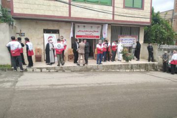 خانه هلال و مدیریت بحران روستایی رزکه آمل افتتاح شد